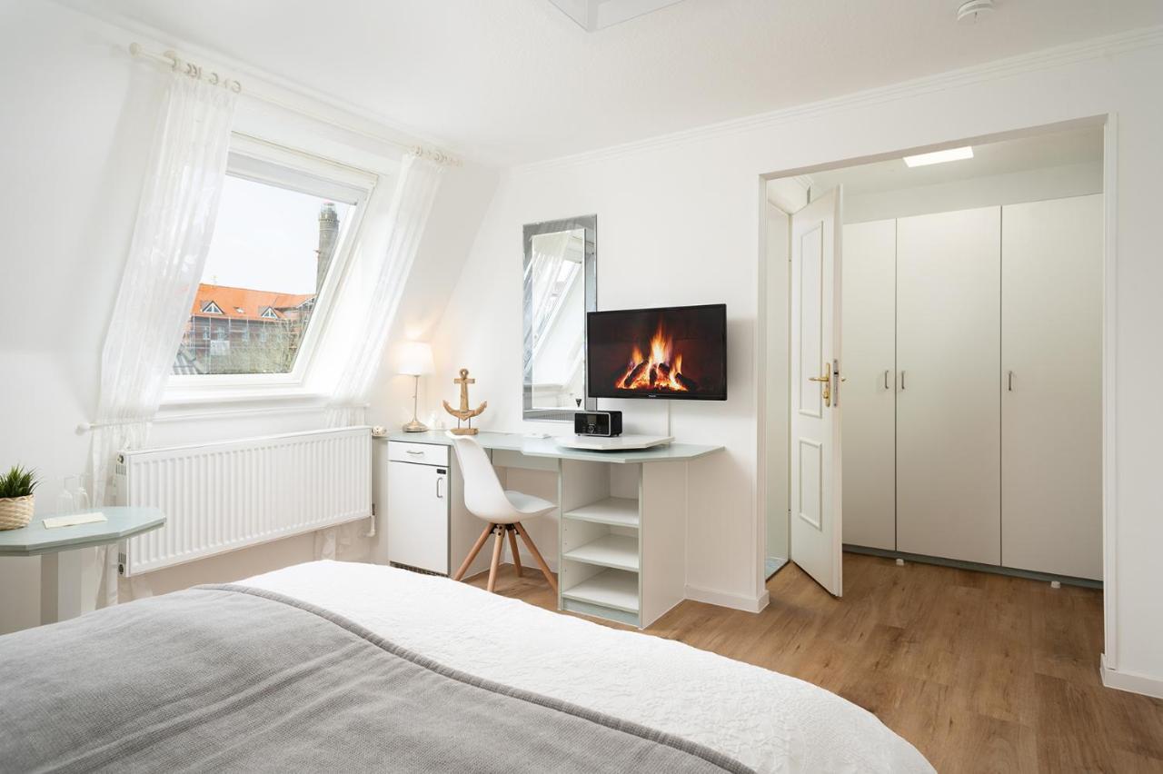 Hotel Haus Am Park Borkum Exteriör bild